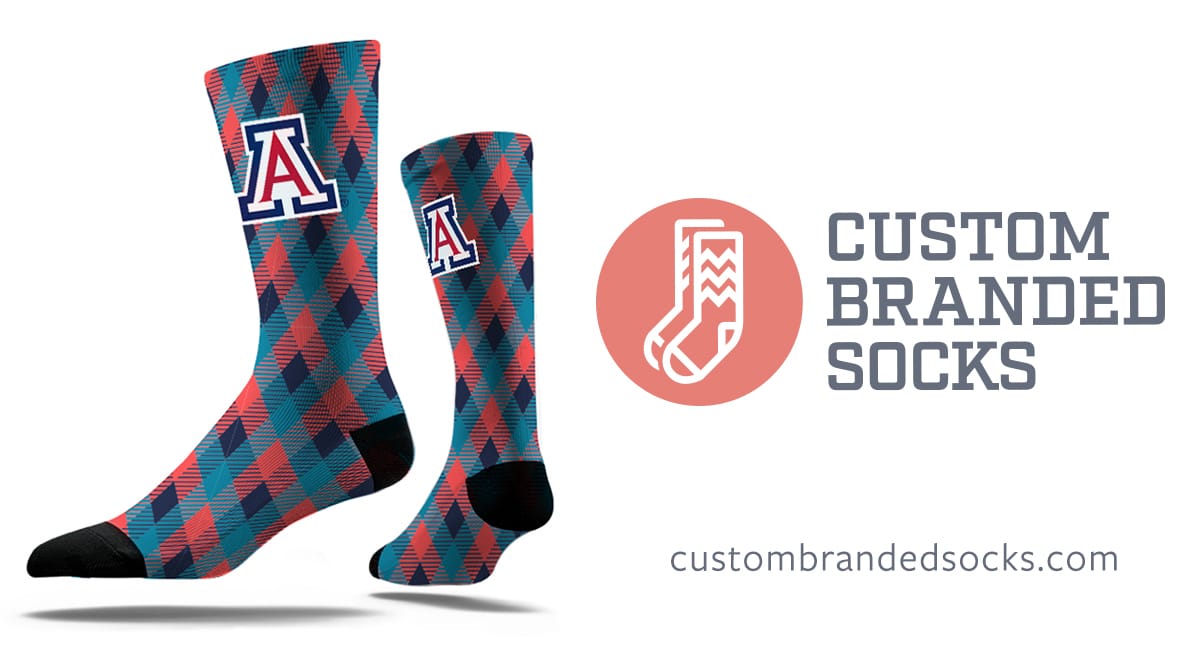Custom Branded Socks Your Corporate Logo on Custom Socks